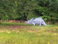 triceratops dinosaur at barber marina May 14  2014